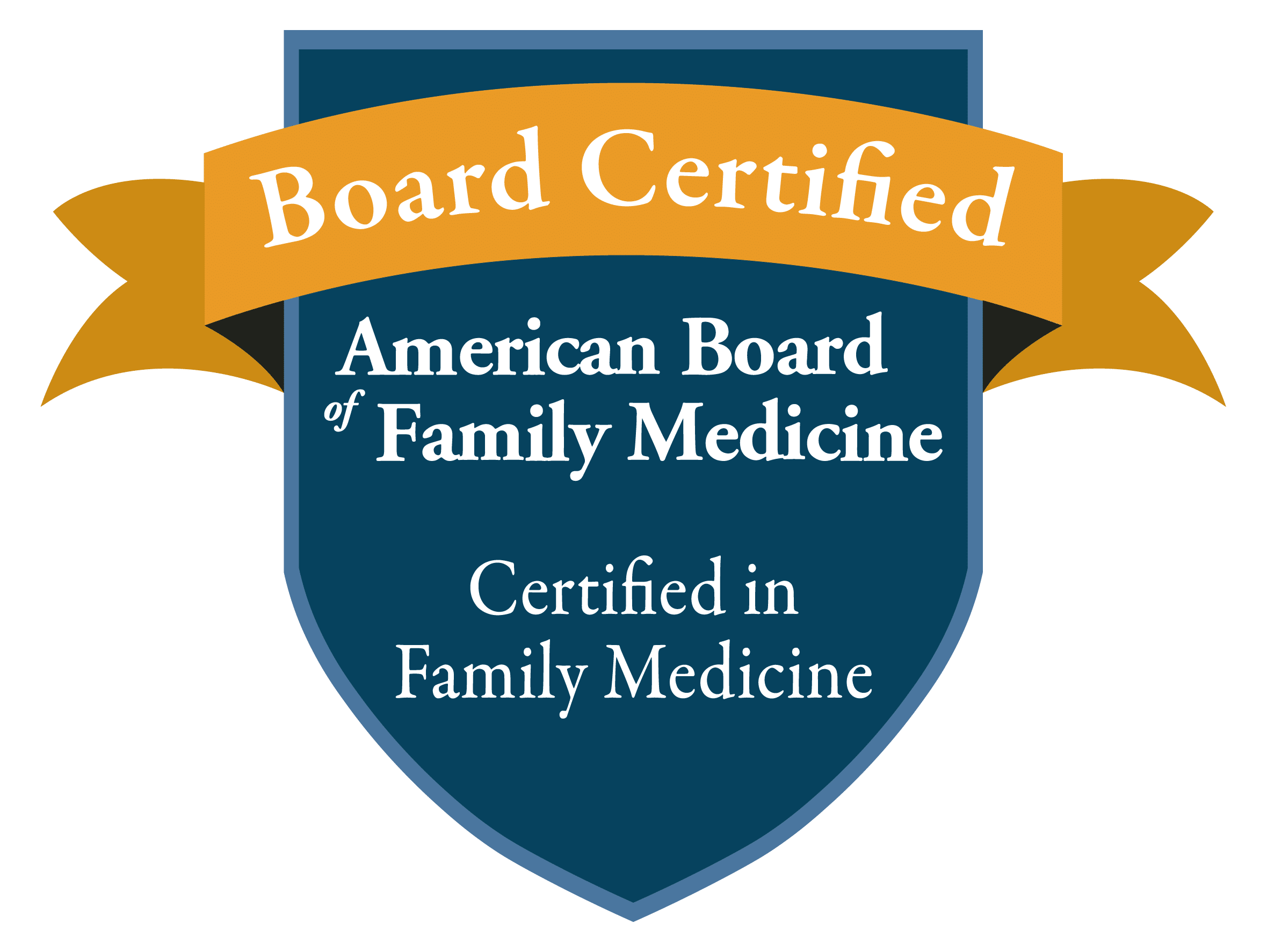 Board certified American Academy of Family Medicine